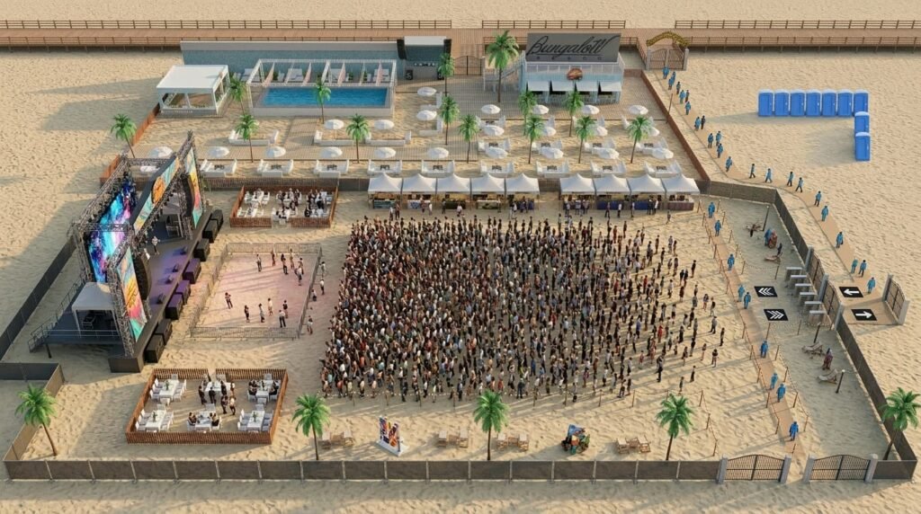 Ritmo Del Mar Beach Festival at Bungalow Beach