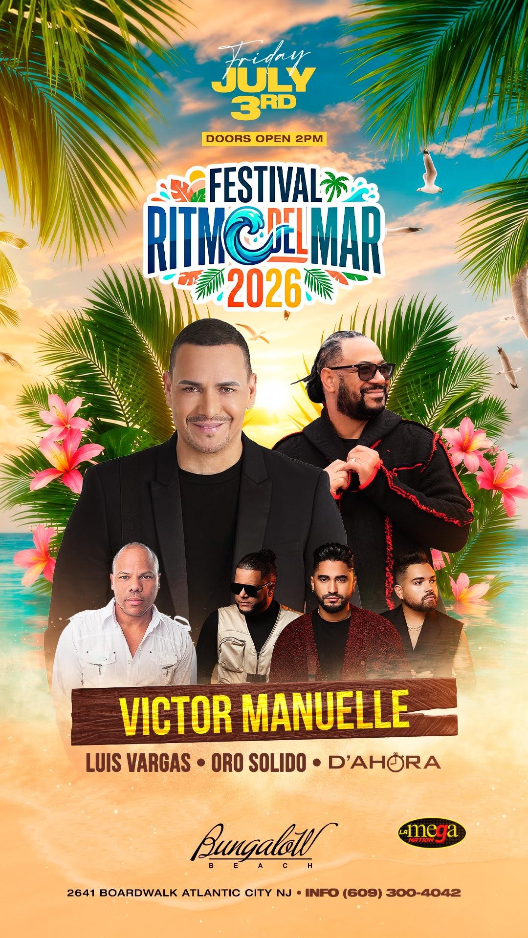 Ritmo Del Mar Beach Festival at Bungalow Beach